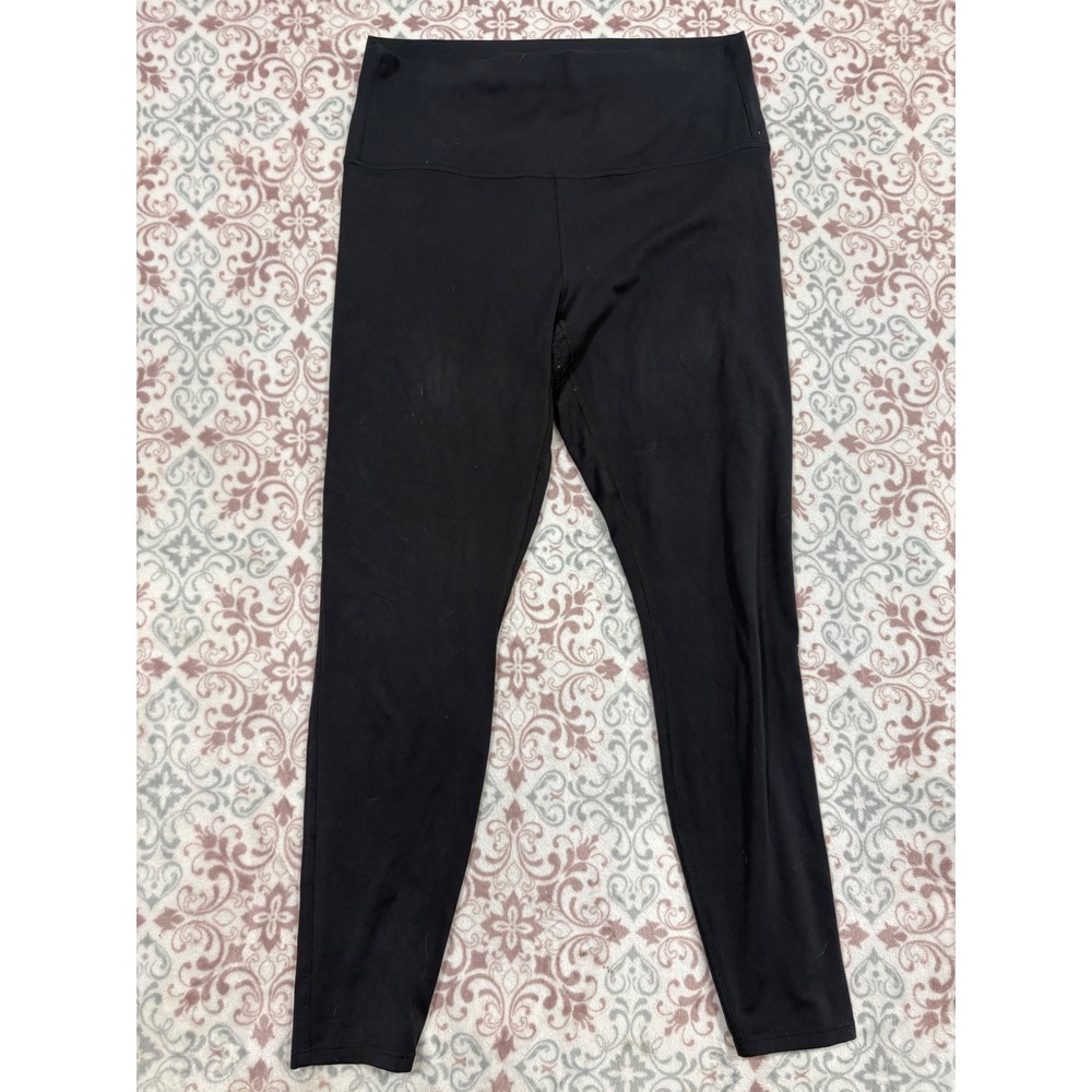 All in Motion Womens High-Waisted Active Leggings Black Size L 214036515